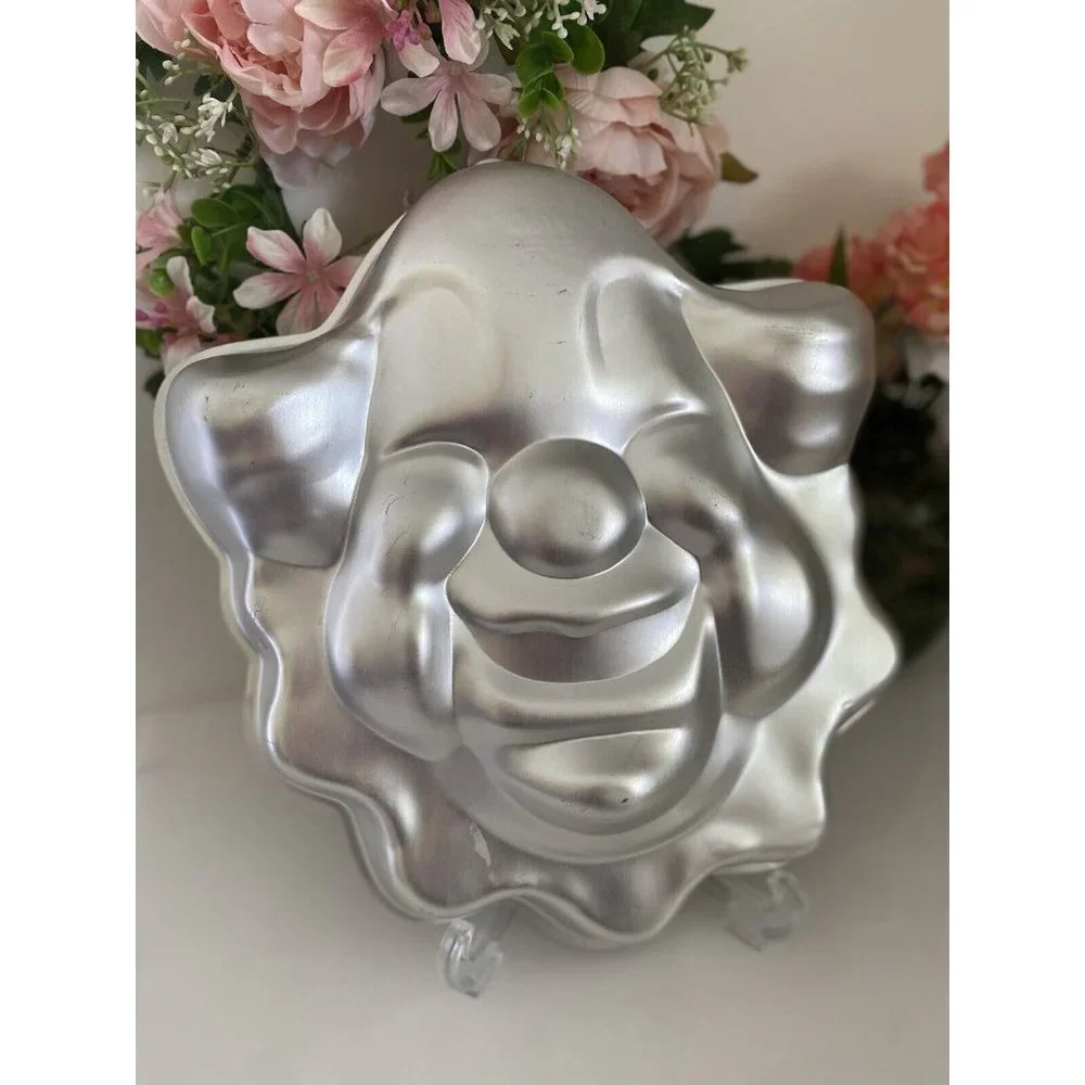 Wilton‎ 1974 Clown Face Cake Pan #502-275 Cake Mold Form Vintage 12